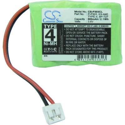 Cameron sino Батерия за телефон 3* 1/2АА 3.6V NiMH 600mAh V Tech 2417 KX-A40 Cameron Sino (CS-P303CL)
