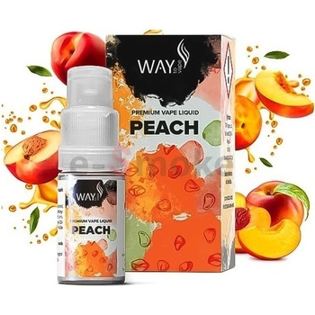 WAY to Vape Peach 10 ml 6 mg