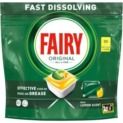Fairy Original All in1 kapsle do myčky nádobí Lemon 35 ks