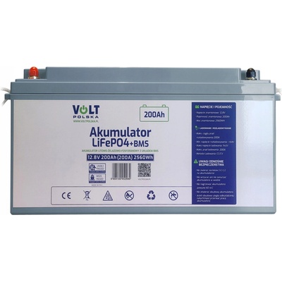 VOLT POLSKA LiFePO4 12V 200Ah 200A
