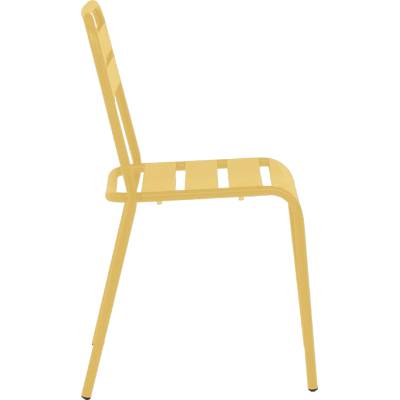 Carmen Метален градински стол aba - жълт (3535110)