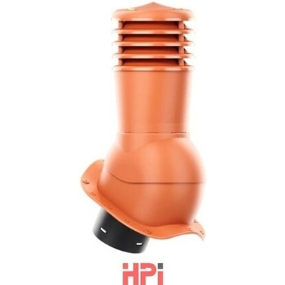 HPI Odvětrávací set 150 mm vysoký profil pro plechové tvarované krytiny červená