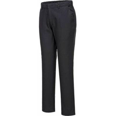 Portwest Stretch Slim Chino kalhoty černá