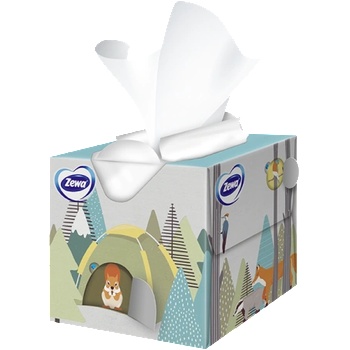 Zewa Facialдетски кърпички за лице 3пл KidsBox 3D 60бр (z-68521)