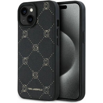 KARL LAGERFELD Калъф Karl Lagerfeld Magsafe Karl Head iPhone 15 - черен (3666339252649)