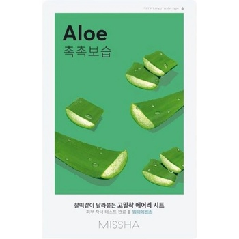 Missha Airy Fit Лист маска за лице Aloe, 19 g