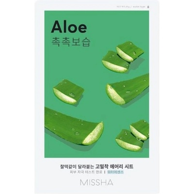 Missha Airy Fit Лист маска за лице Aloe, 19 g