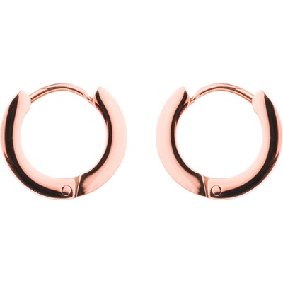 Franco Bene Mini náušnice růžovo zlaté 2293