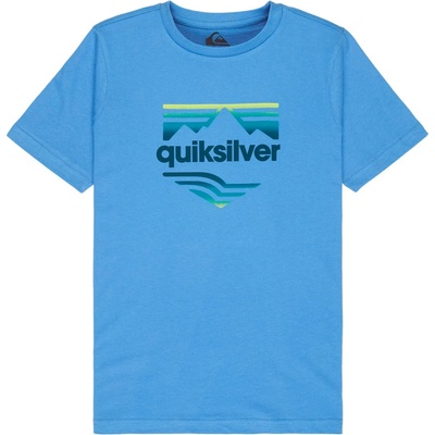 Quiksilver Детска тениска Quiksilver Kid's Horizon Fade S/S T-shirt - Riviera - размер 16 (US) (704-6119-0315)