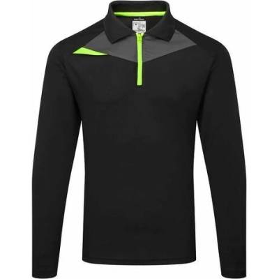 PortWest DX4 polokošile L/S Black