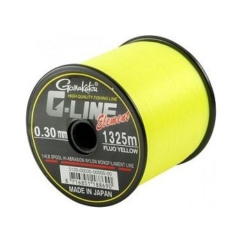 Gamakatsu G-Line Element F-Žltá 1320 m 0,30 mm