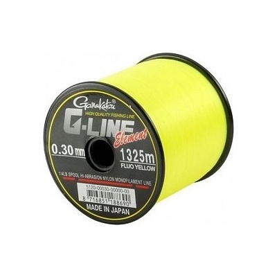 Gamakatsu G-Line Element F-Žltá 1320 m 0,30 mm