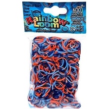 Rainbow loom originálne gumičky svietiaci tropický útes 600 kusov