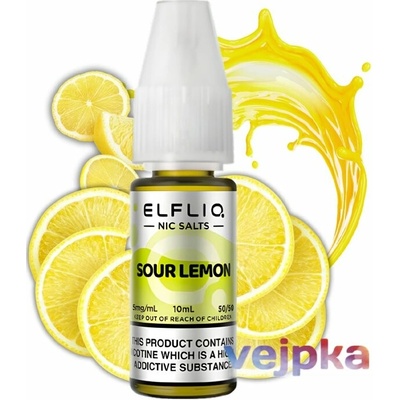 Elf Bar Elfliq Sour Lemon 10 ml 20 mg
