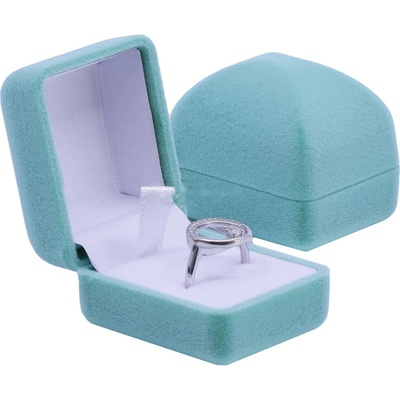 iŠperky Semišová krabička mint ID321131