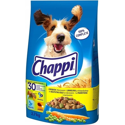 Chappi hydina a zelenina 2,7 kg