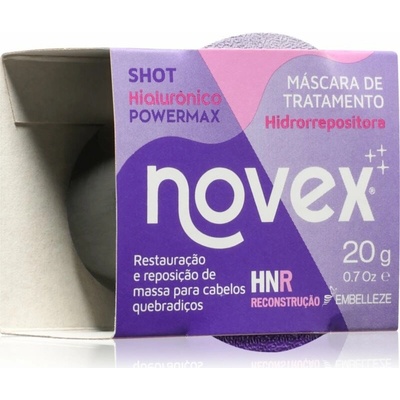 Novex Hidrorrepositora maska na vlasy 20 g