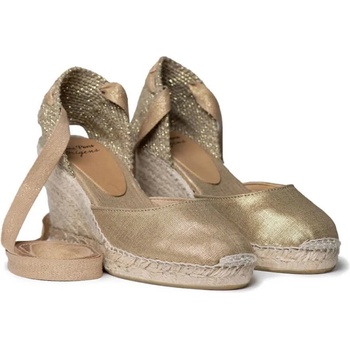 TONI PONS Florina Wedge Espadrilles - Golden (Gold)