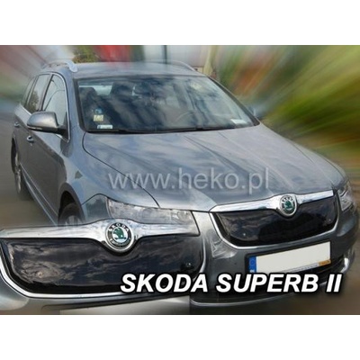 Škoda Superb II-Zimní clona přední masky heko 02069