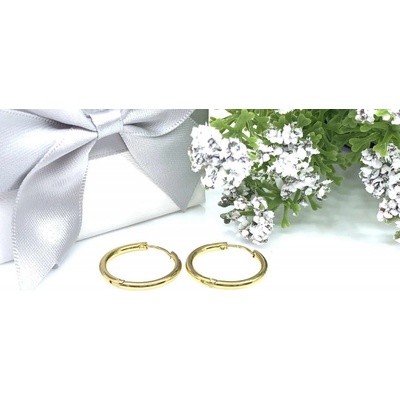 Jan Kos jewellery náušnice z oceli MHTD1011GN00