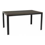 Mira-N HORECANO Правоъгълна маса 156x78xh74 см PLASTIC WOOD КАФЯВА (SAK-156) (0195337)