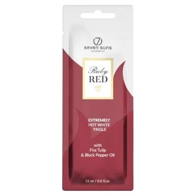 Seven Suns Cosmetics Ruby Red Extremely Hot White Tingle 15ml