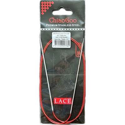 ChiaoGoo Red Lace 100cm 2.5mm – Zboží Dáma