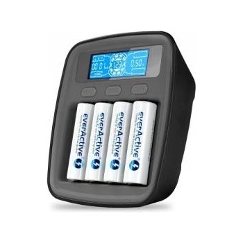 EVERACTIVE NC 1000M v2 USB C зарядно за AA/AAA (NC1000MV2)