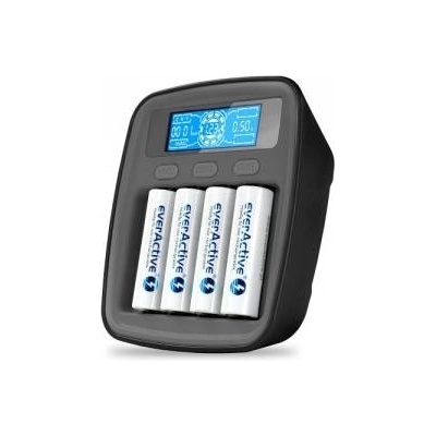 EVERACTIVE NC 1000M v2 USB C зарядно за AA/AAA (NC1000MV2)
