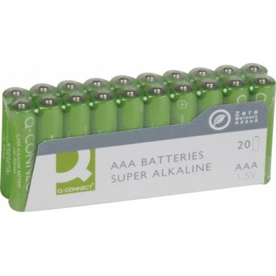 Q-Connect Tužkové baterie AAA 20 ks
