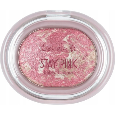 Lovely Stay Pink Baked Pečená lícenka ružová Blusher 3,5 g