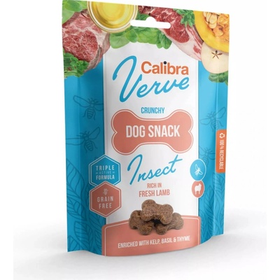 Calibra Dog Verve Crunchy Snack Insect&Fresh Lamb 150 g