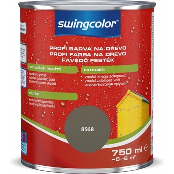 Swingcolor Profi Farebný email 0,75 l minerálna hnedá