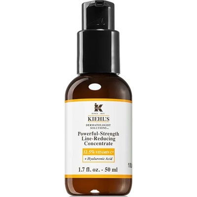 Kiehl's Dermatologist Solutions Powerful-Strength Line-Reducing Concentrate серум против бръчки за всички типове кожа на лицето унисекс 50 мл