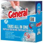 General Таблетки за съдомиялна машина General All in one, 100 броя