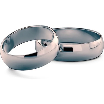 Image 1 of SAVICKI Сватбени халки: черно злато, полукръгъл профил. 6 мм