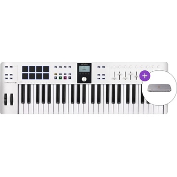 Arturia KeyLab Essential 49 mk3 SET Миди клавиатура White (KEYLAB-ESSENTIAL-49WH-MK3-SET)