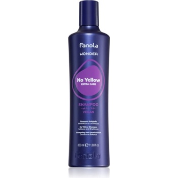Fanola Wonder No Yellow Extra Care Shampoo шампоан, неутрализиращ жълтите нюанси 350ml