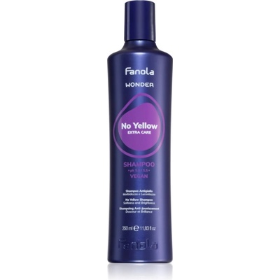 Fanola Wonder No Yellow Extra Care Shampoo шампоан, неутрализиращ жълтите нюанси 350ml