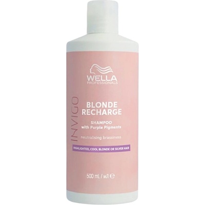 Wella Professionals Invigo Blonde Recharge Cool Blonde Shampoo 500 ml