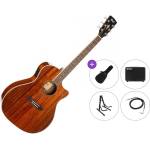 Cort GA-DAO Premium SET Natural Електро-акустична китара Джъмбо