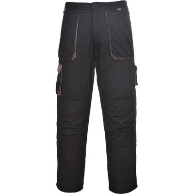 Portwest TX11 Texo Contrast nohavice čierna, predĺžená 183 cm