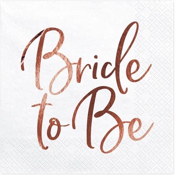 Image 1 of PartyDeco Салфетки - Bride to be 20 бр