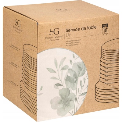 Jídelní talíř mělký Secret De Gourmet LILY 27 cm