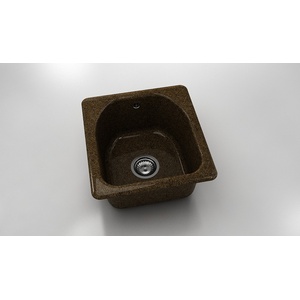 FAT Мивка Classic 217, Granicite, 349 Sandstone, с включен сифон Мивка за вграждане