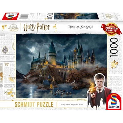 Schmidt Thomas Kinkade Harry Potter Hogwarts 1000 dílků