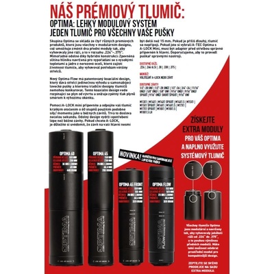 A Tec OPTIMA 45, .338" 8,5mm na závit M17x1mm – Zboží Dáma