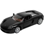Kinsmart Метална количка Kinsmart - Porsche Carrera GT, 1: 36, черна (62119)