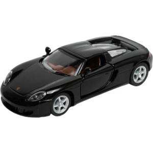 Kinsmart Метална количка Kinsmart - Porsche Carrera GT, 1: 36, черна (62119)