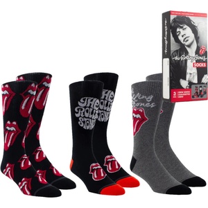 Perri´s socks чорапи комплект от 3 чифта - подаръчна кутия rolling stone - perri´s socks - rsd371-077-o-m